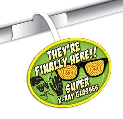 Shelf Talker Oval - Plastic UV Coated 1S - 4.75x8.5-940