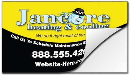 Business Card Sticker / Decal - Vinyl UV Coated - 3.5x2-359