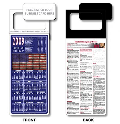 M.B.C. Stock Calendar - 3.5x9-985