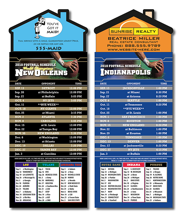 Magna-Card House Shape Magnet - Football 3.5x9-49 Magna-Card House Shape Magnet - Football 3.5x9-49