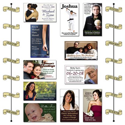 Business Card Size Announcement Magnet - 3.5x2 -277