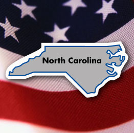 North Carolina Shaped Magnet-0