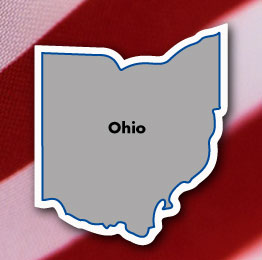 Ohio Shaped Magnet-0