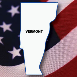 Vermont Shaped Magnet-1637 Vermont Shaped Magnet-1637
