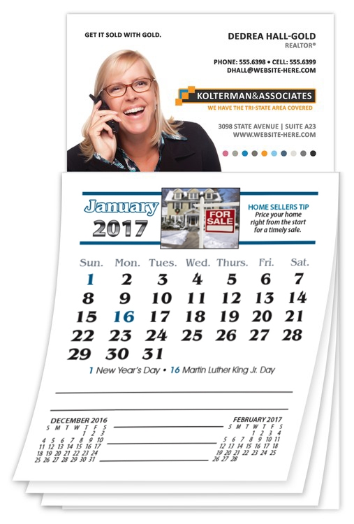 Realtor Business Card Calendar Magnet Realtor Business Card Calendar Magnet